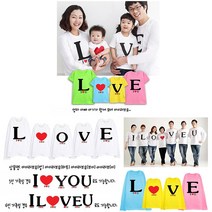 핸드아트 가족티 패밀리룩 단체티 돌사진 반팔 티셔츠