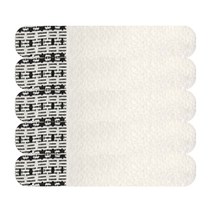 송월타올 호텔 컬렉션 톤 돌잔치 결혼 행사 기념 수건 답례품, 5장, 아이보리