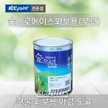 KCC 숲으로 에이스 외부용 0.9L(무광) 내부용 벽화 베란다 외부수성페인트, pink(JK0029)