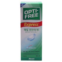 옵티프리 익스프레스 렌즈세정액, 1ea+마술패치, 355ml