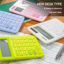 카시오 계산기 MS-20UC 개성 세련 디자인 유니크 큰액정 키롤오버 세금, (BK) 블랙