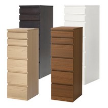 이케아 MALM 말름 6칸서랍장 거울유리/수납장/보관함/서랍함, 참나무_603.546.68