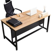 티에스퍼니처 TS-03 LPM 우드 사무실책상 1200x800 일반책상, 라이트월넛