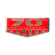카포카 지프 70주년 75주년 엠블럼 랭글러 루비콘 레니게이드 컴패스, 레드, 지프70주년