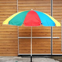 CM산업 마켓 파라솔 대형, 레드, 1개