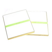 아주문구 두방지 서예작품 켈리그라피종강작품 배접지, F3 W210/H180mm 10개