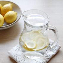 카페 유리저그 1L 예쁜 유리 물병 주스병 보리차 저그