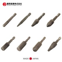 SK11 금속용 육각로타리바 No.18-HEX 로타리바 철공용 연마 로터리 철공줄 카리스툴, 1개
