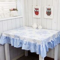 리빙데코 프로방스 테이블커버4인 6인 주문제작상품, 140*210cm