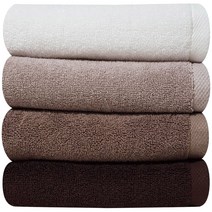 데일리 호텔수건 150g 10장 도톰한 순면 세면 수건 타올, sm_진브라운 10장, 1개