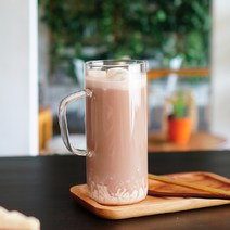 내열유리 머그잔1P 430ml (M-01), 단품