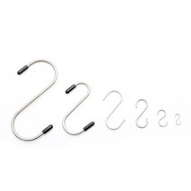 파스텔라운지 스텐 다용도 S자 고리 걸이 에스고리, 22mm, 20개