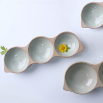 반찬 나눔접시 2종, 콩깍지(소)