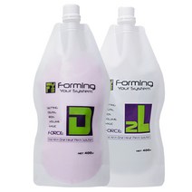 유니코포밍 포스 D 펌제(손상모용) 400ml + 2제액상타입, 1개