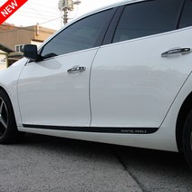 쉐보레 말리부 6가지 인테리어 카본 데칼 스티커, 03.도어손잡이패널(큰버튼타입:11~12년), 09.펄레드