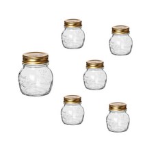 보르미올리 콰트로(쿼드로) 유리병 150ml, 6개