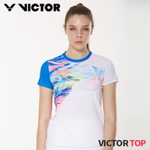 빅터 여성티셔츠 V91RT-5283W 블루 2019신상
