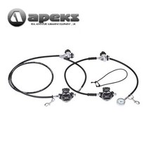 아펙스 스킨 스쿠버 다이빙 호흡기 레귤레이터 XTX 200 테크니컬 세트 D, 상세 설명 참조