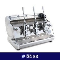이쪼 수동커피머신 2그룹, 실버