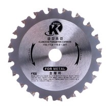 금강초경 철공용 팁쇼 팁쏘 팁쑈 4인치 110mm x 30P 원형톱날 금속용 메탈 절단 그라인더 팁소 당가루