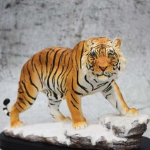 제이컴퍼니 호랑이 장식품 거실 사무실 품위있는 인테리어, 백두산호랑이