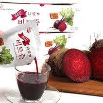 푸드공작소 무농약 레드비트즙, 60포, 100ml