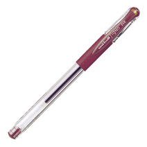 유니 시그노 캡식 볼펜 0.38mm, 보르도블랙, 1개