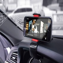 라온카 스포티지R 계기판거치대 집게형거치대 대시보드핸드폰거치대 차량회전형거치대 간편거치대, 그립형 계기판거치대, 1개