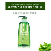 과일 나라 후르츠 왁스 케라틴 하드 헤어 젤 500ml 녹차성분, 1병