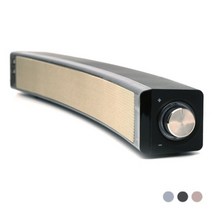 PC 사운드바 / 2채널 / USB 전원 / 정격출력 12W / 고급형 파워풀 사운드 / LED 서클, 로즈골드, 430779-2