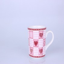 아름도자기 도자기 머그컵 16종, 하트체크