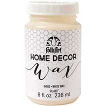 Home Decor 무독성 가구용 White Wax 화이트왁스 236ML, 1개