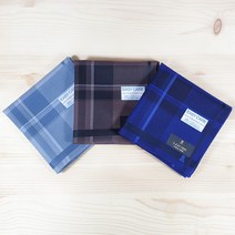 일본 랑방 LANVIN 201902 남성 체크 손수건