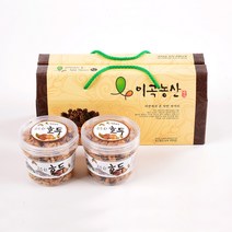 햇 호두 가평잣 이곡농산 국내산 호두 400g 용기 선물용 호두 국내산 (예천군), 1개, 200gx200g 호두 선물용