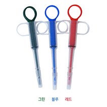 쏘울펫 애완동물 건강관리 주사기, 빨강