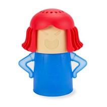 아이디어픽 엥그리마마 전자레인지 클리너, 파랑색 마마, 1개