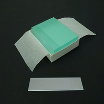 시토테스트 현미경 슬라이드 글라스 커버글라스 일반용 네임용, 슬라이드글라스 일반용, 1개
