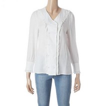 클라비스 클라비스 더블 버튼 블라우스 CVBW82307Q