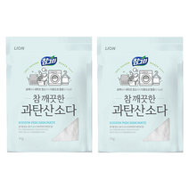 참그린 참 깨끗한 과탄산소다 주방세제 파우치, 1kg, 2개