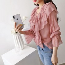 러플프릴펄블라우스 1026268