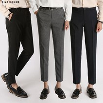 퍼펙트 링클프리 스판 9부 슬랙스