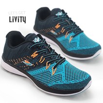 225-280mm LIVITY 남녀공용 초경량파일론 논슬립창 런닝화 스니커즈 운동화 조깅화 BK5001