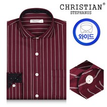 에이폴켄 [스판원단]와이드 카라 스트라이프 긴팔와이셔츠 95~130_CT-64WH_CT-65WI_CT-66NA