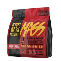 뮤턴트 더 오리지널 근육량 게이너 스트로베리 바나나 맛, 2.27kg, 1개
