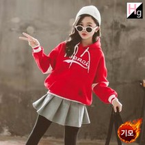 (헬로가든) 멀시후드 티셔츠(기모)