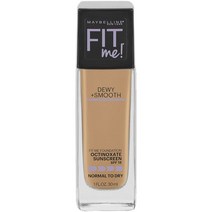 메이블린 핏 미 파운데이션 듀이 + 스무스 옥티녹세이트 노멀 투 드라이 30ml, 1개, 245 Classic Beige