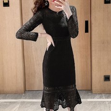 페이퍼먼츠 머메이드 레이스 봄 가을 원피스 6378
