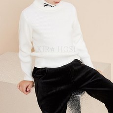 kirahosi 남아 반폴라 폴라티 터틀넥 니트 조끼 11 d66uq