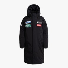 스파이더 유니섹스 레플리카 롱 다운 자켓 블랙 SPEWCNDJ206U-BLK 류씨네 류씨네편집샵 다운패딩점퍼