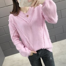 ELENOR 여성브이넥니트 JADQ10
